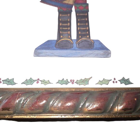 The Bombay Company Y2K Framed Drumming Nutcracker Print A. Parker 16.5"X10.5"X1" - Picture 10 of 10